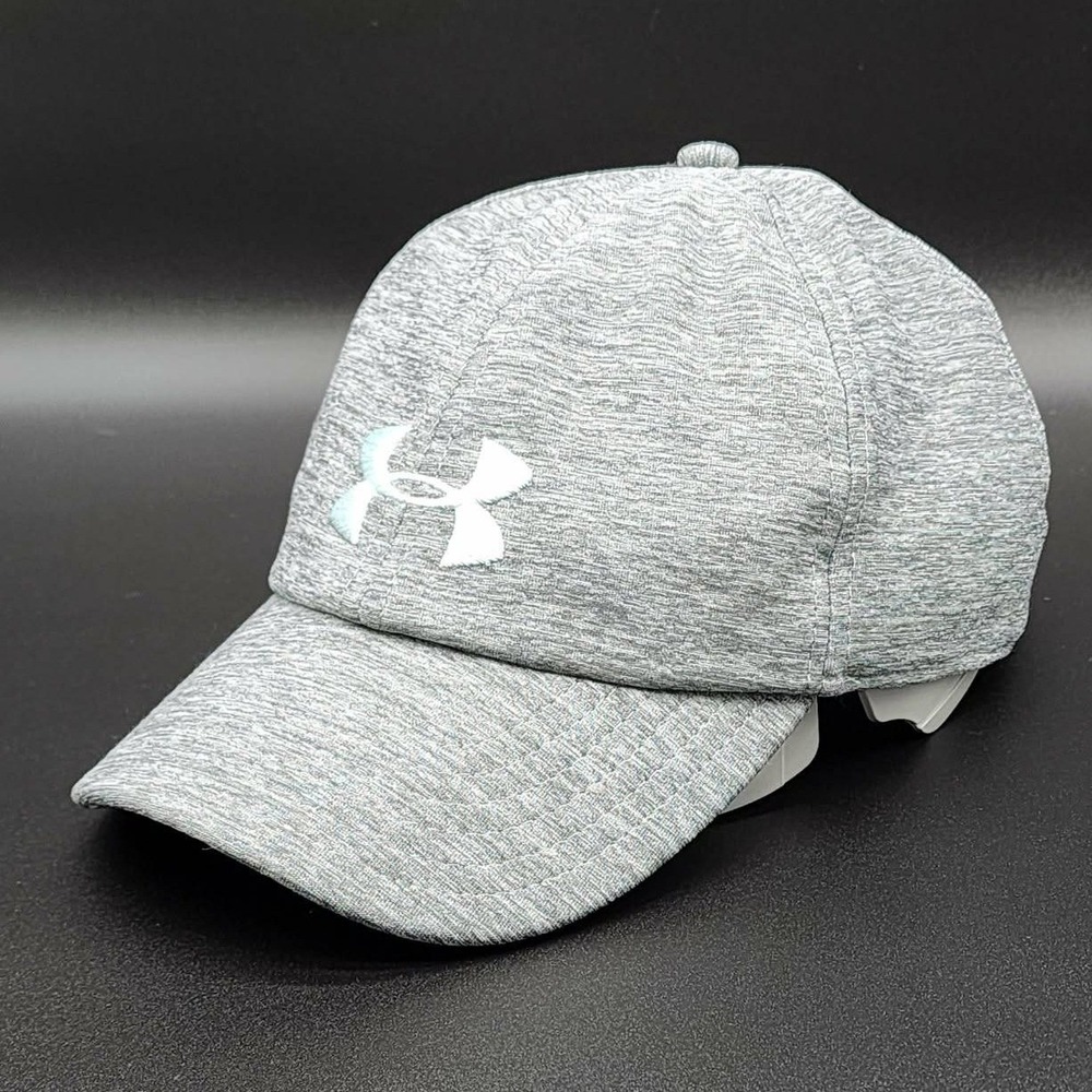Under‎ Armour Hat Women OSFA Gray Heather Renegade Twist Cap Adjustable Athletic